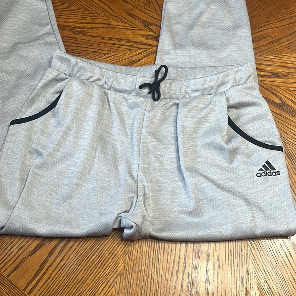 Adidas • Gray Joggers - Picture 3 of 8